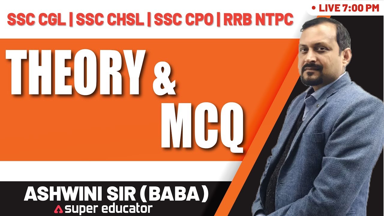 Theory & MCQ by Ashwini Sir