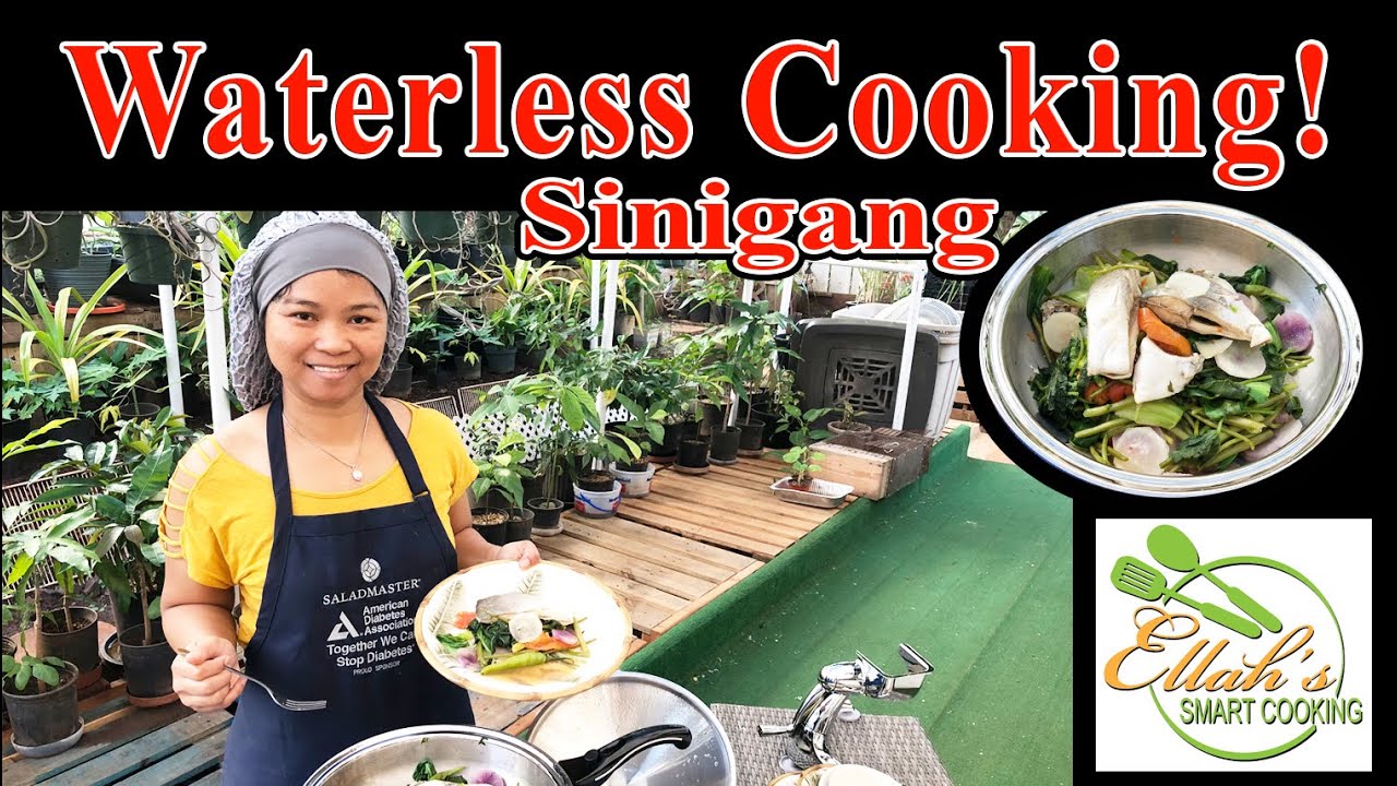 How to Cook Without Water! Waterless Sinigang!