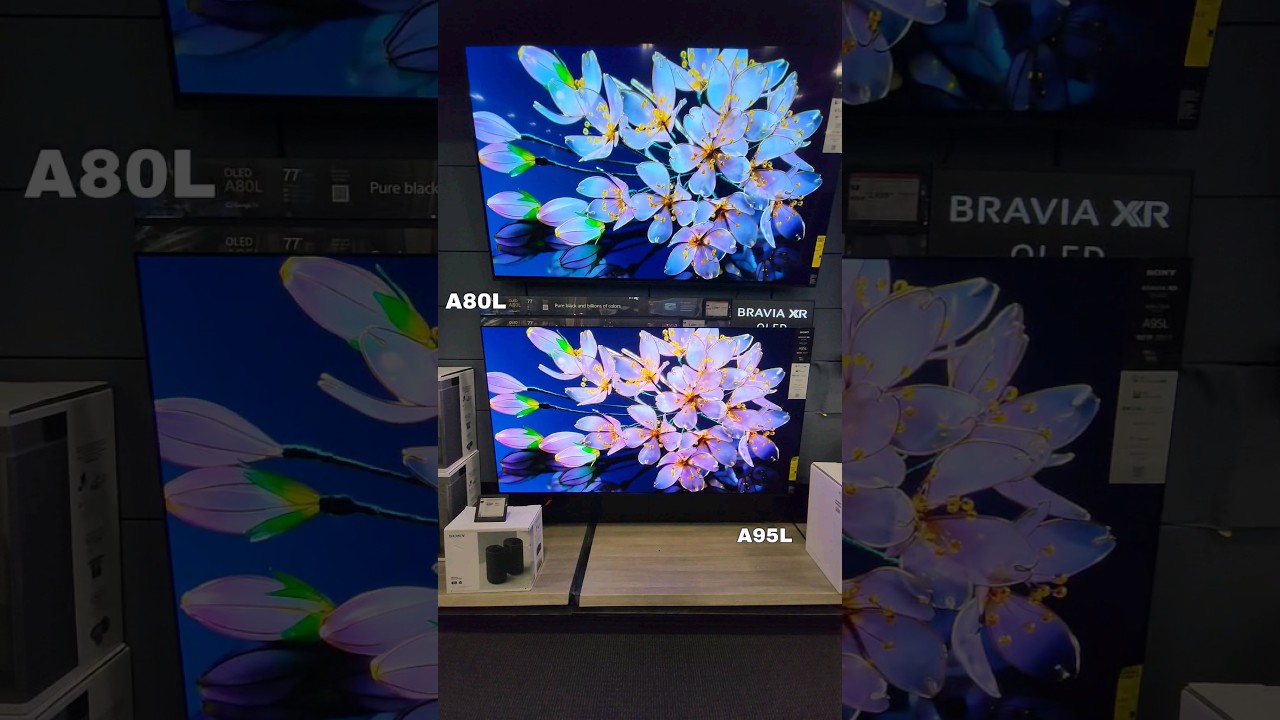 Sony A95L VS Sony A80L battle of the 77
