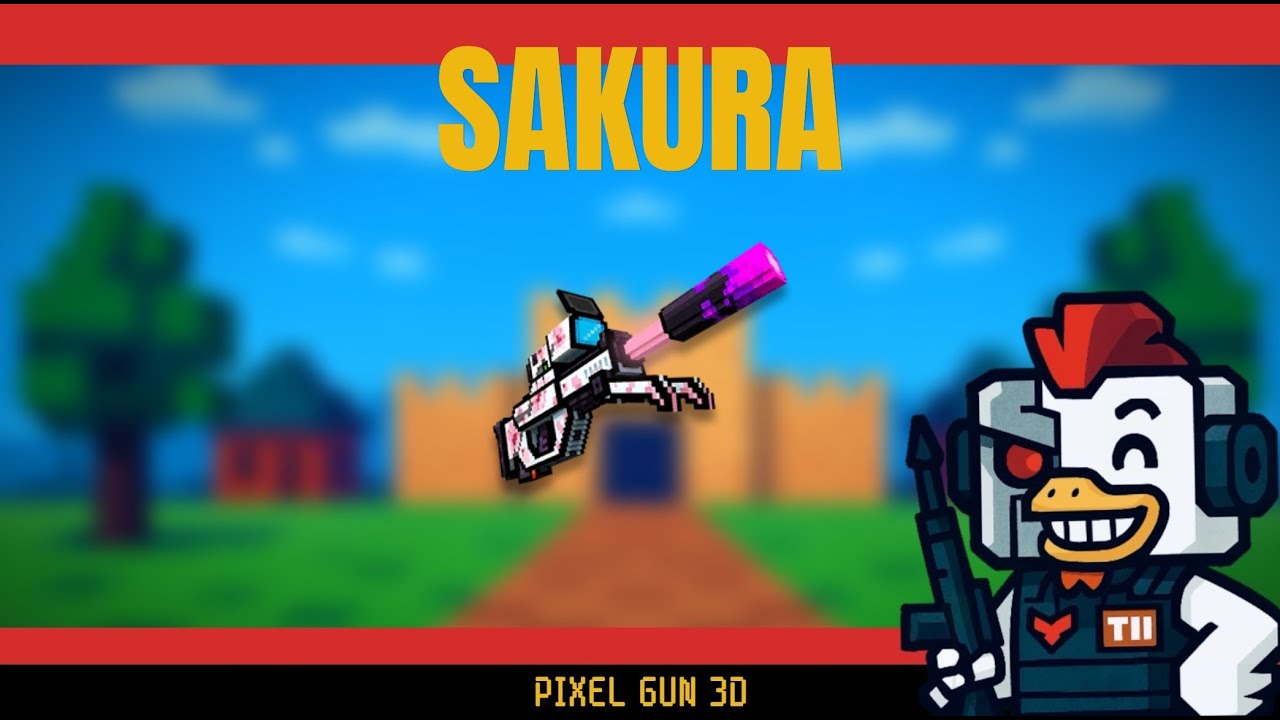 PG3D | SAKURA  SNIPER (I tested it… and wow.)