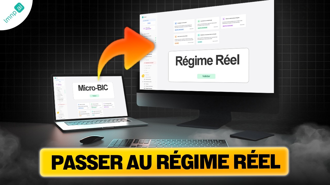 LMNP / LMP - Comment passer du Micro-BIC au RÉGIME RÉEL en 2026 SIMPLEMENT ?