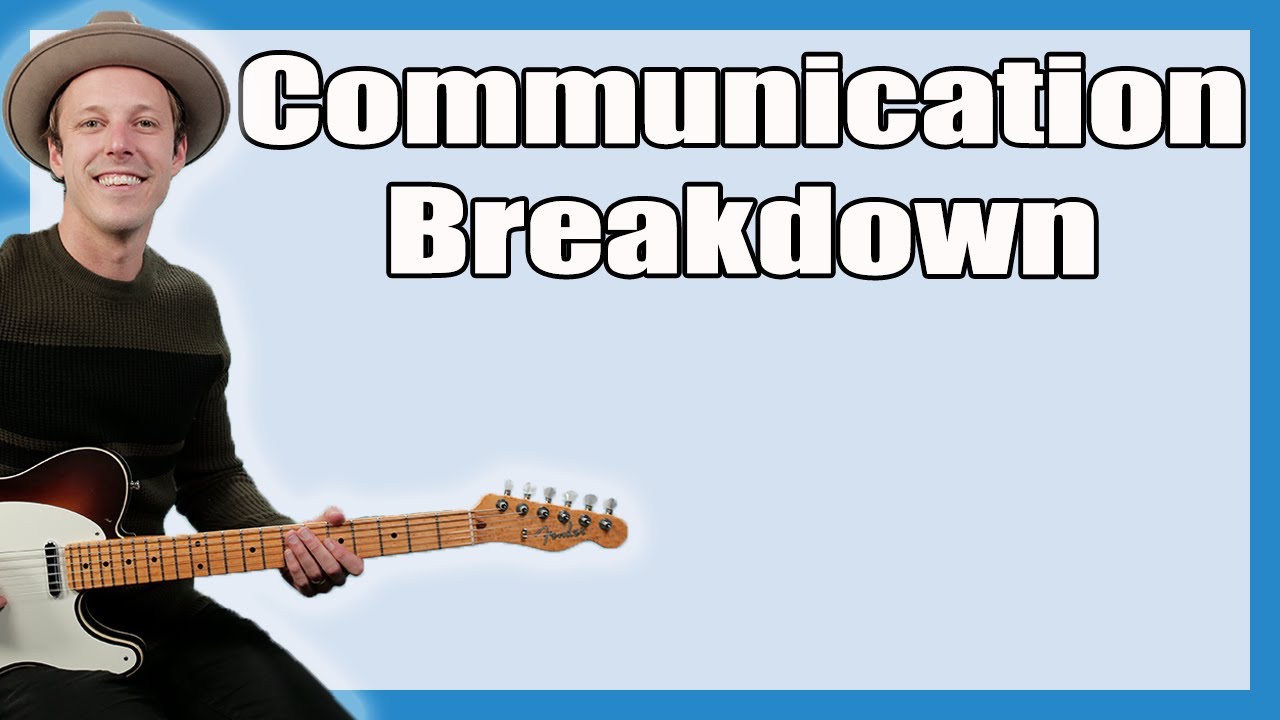 Communication Breakdown Guitar Lesson (Led Zeppelin)