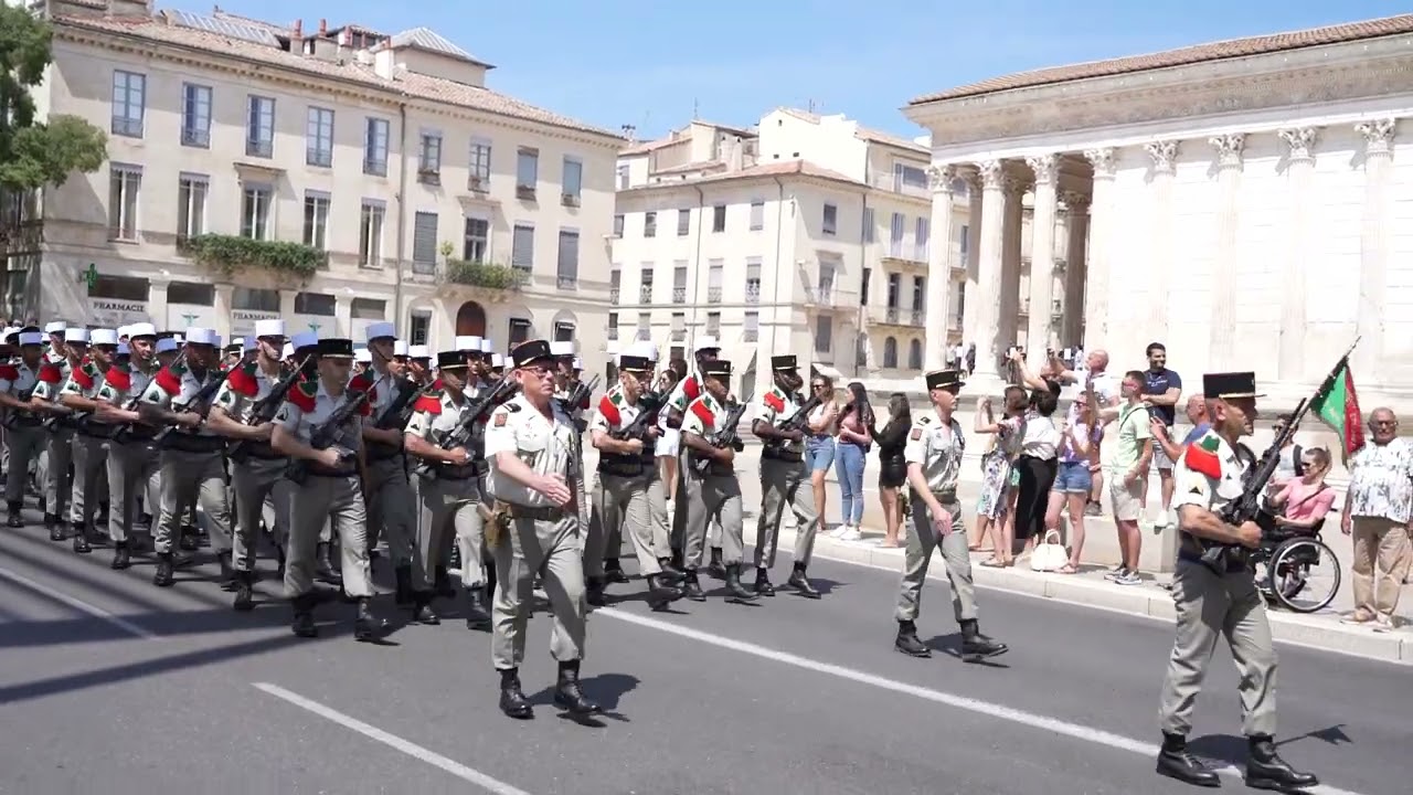 Les anciens Légionnaires du 2ème REI à la Une à Nîmes