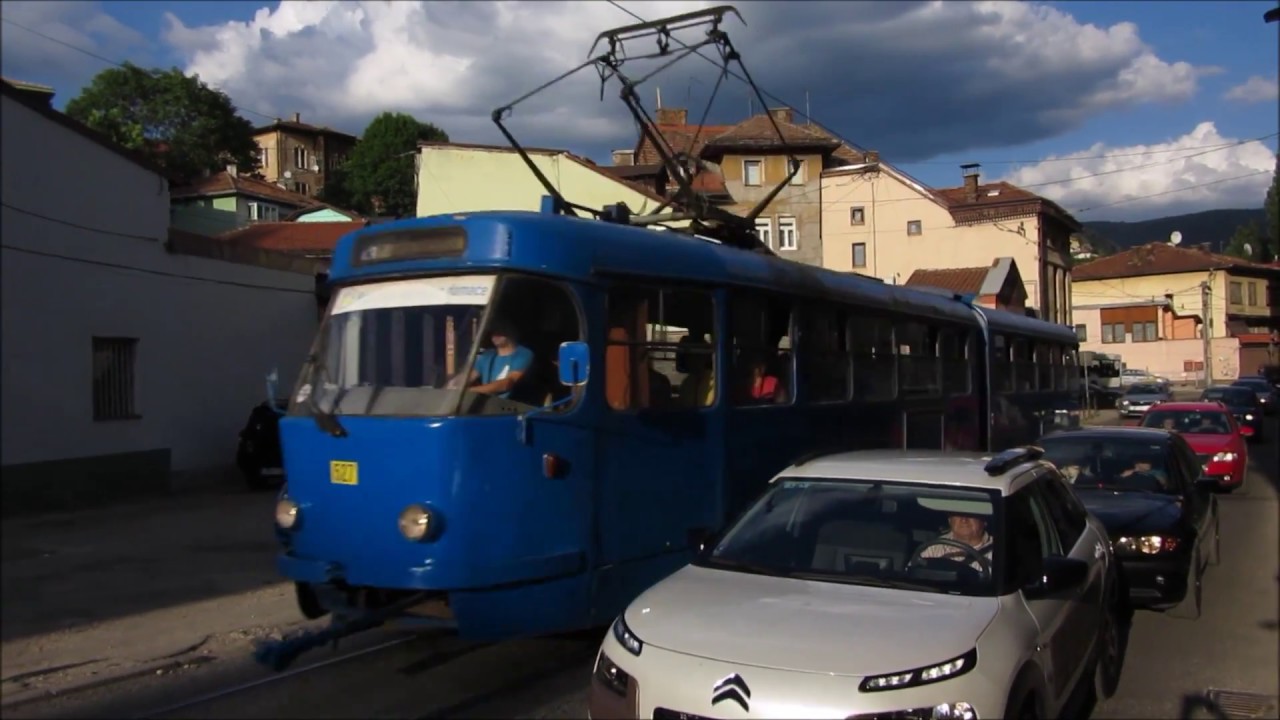Sarajevo trams - Strassenbahnen - Villamosok - Light rails - Streetcars - Tramway