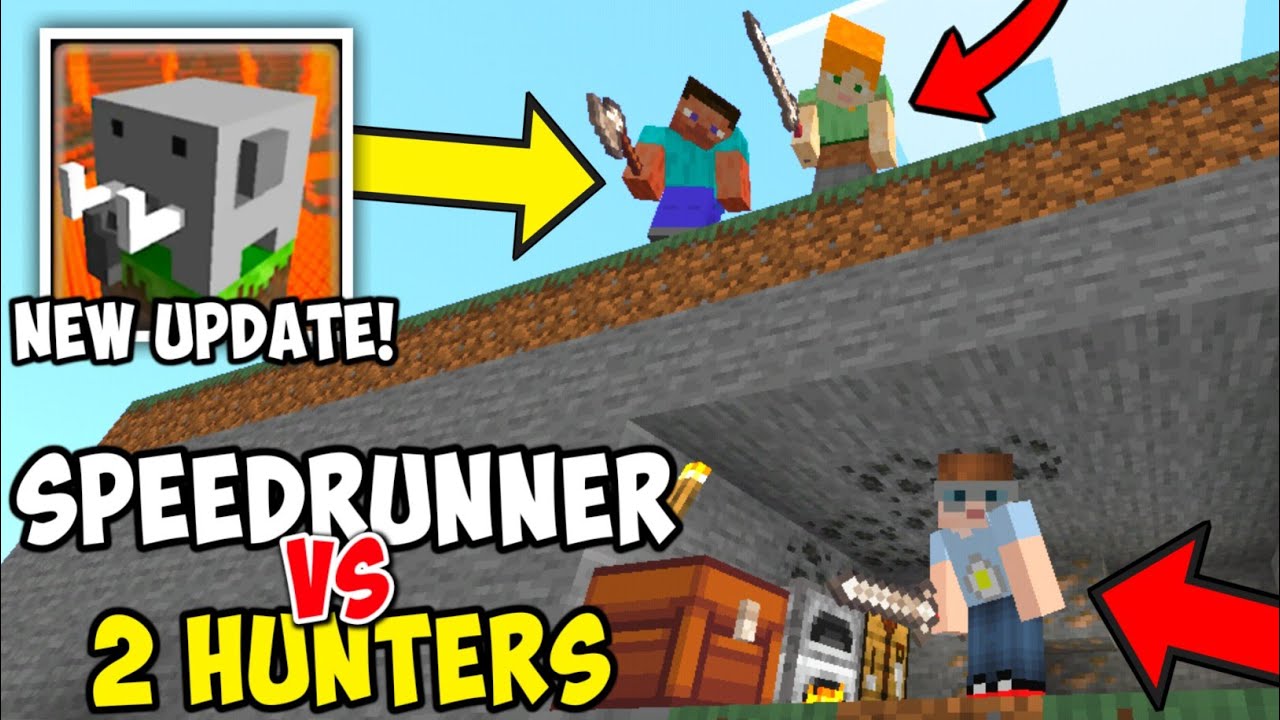 Craftsman Speedrunner VS 2 Hunter's Best Gameplay | Craftsman: Building Craft