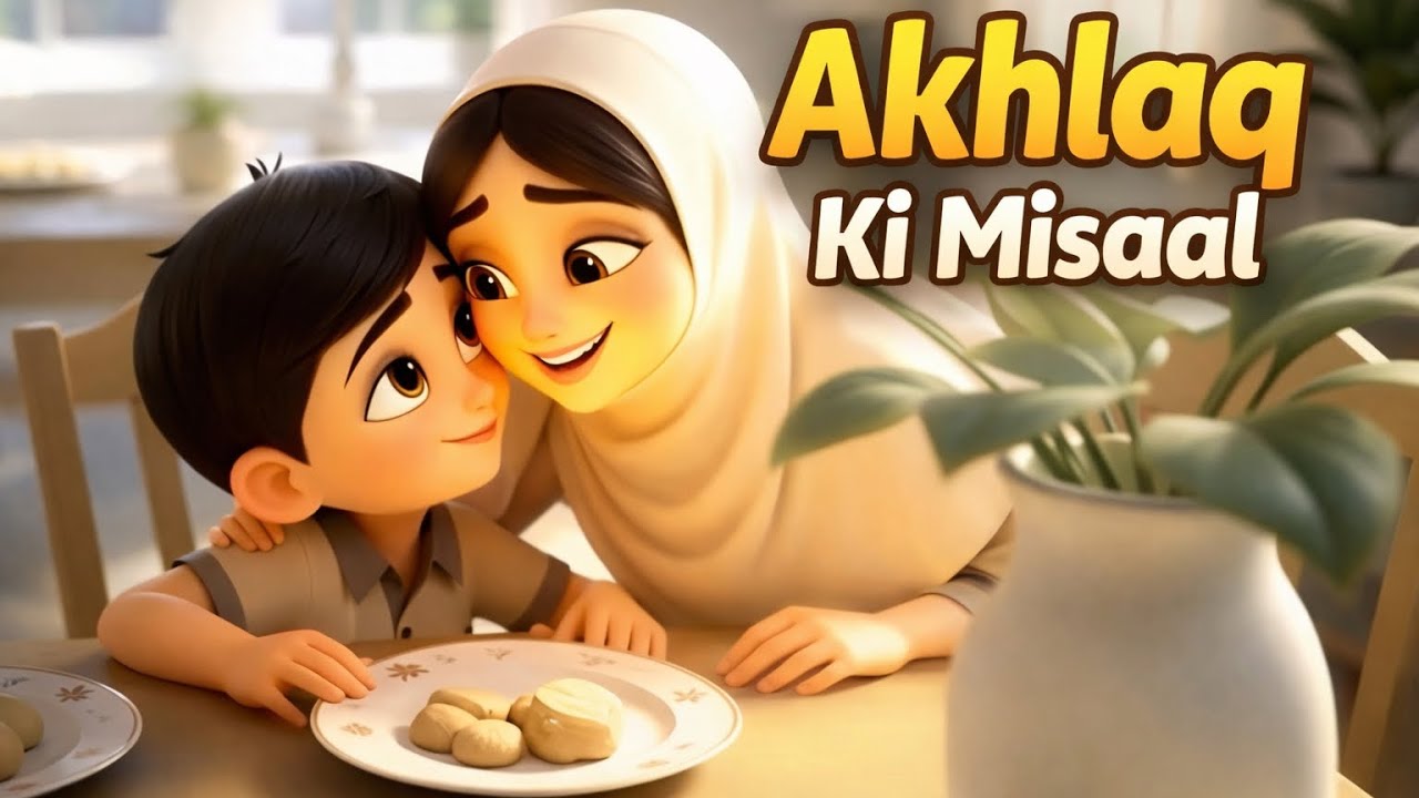Achhe Akhlaq Allah Ko Pasand Hain||Ek pyaari Islamic kahani 🦋🍀