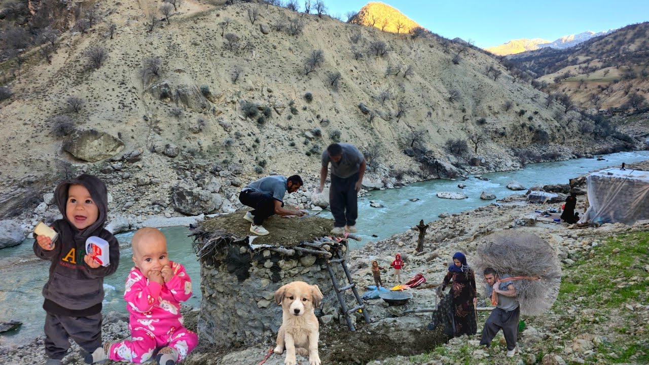 🌍 Nomadic Lifestyle | A unique account of the life of a nomadic family in the mountains