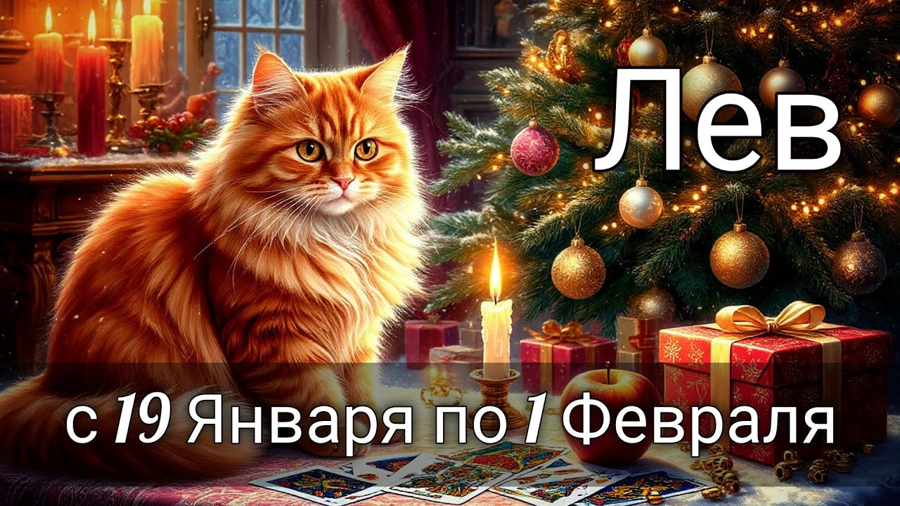❄️Лев! Таро прогноз с 19 Января по 1 Февраля!