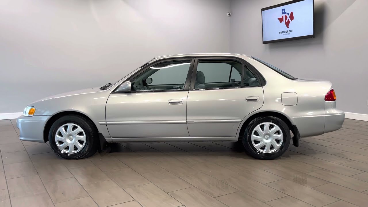 2001 TOYOTA COROLLA LE 4D A4 FWD 1.8L I4 SEDAN - ONE OWNER - EXTRA CLEAN!!!