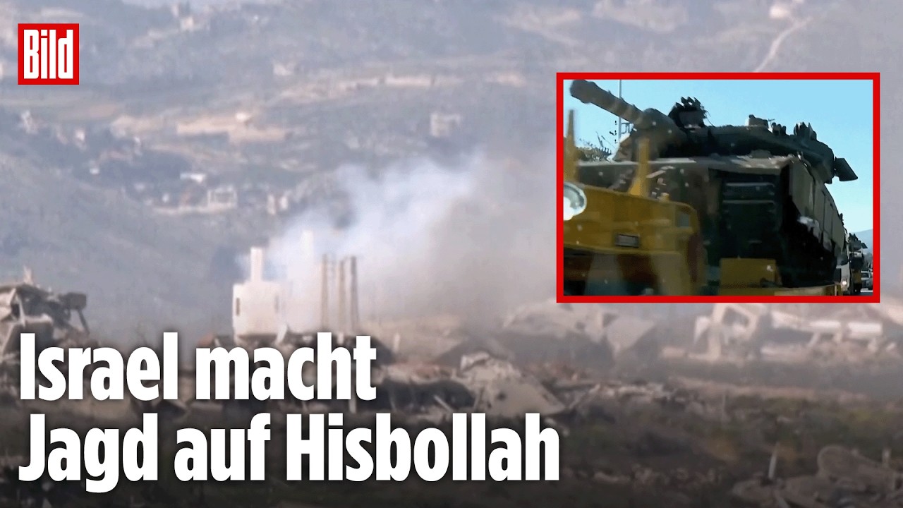 Iran-Krieg: Israelische Panzer rollen in den Libanon