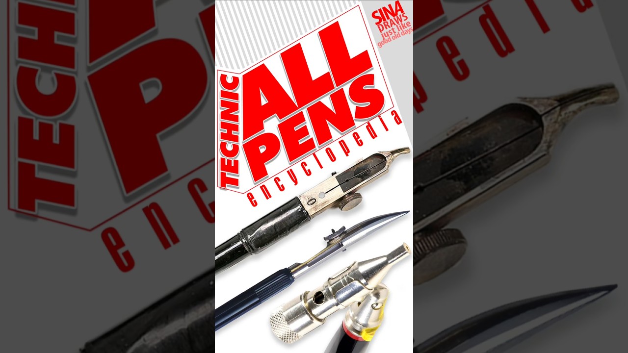 Technical pens encyclopaedia: are these vintage art & engineering tools considered obsolete?