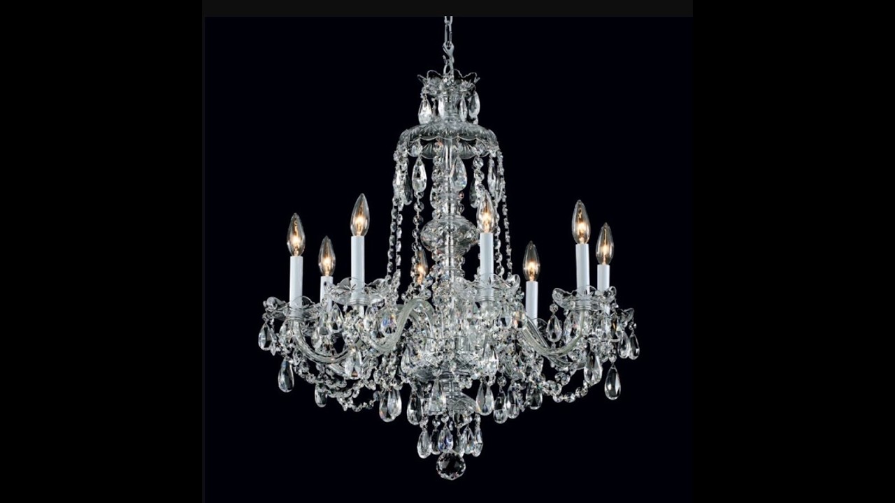 洸影水晶燈-古典蠟燭水晶燈組裝方式 Crystal Shadow Lighting – Classic Candle Crystal Chandelier Assembly