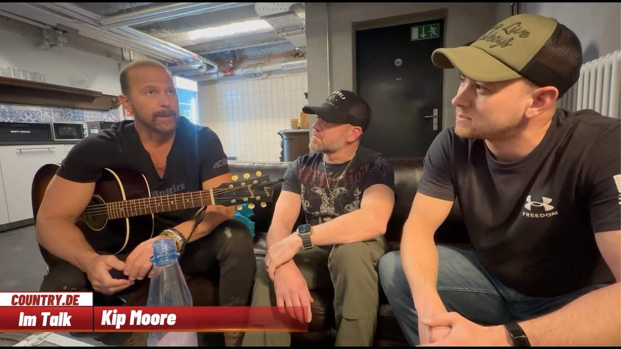 Kip Moore Interview mit COUNTRY.DE - aufgenommen im Wizemann,  Stuttgart