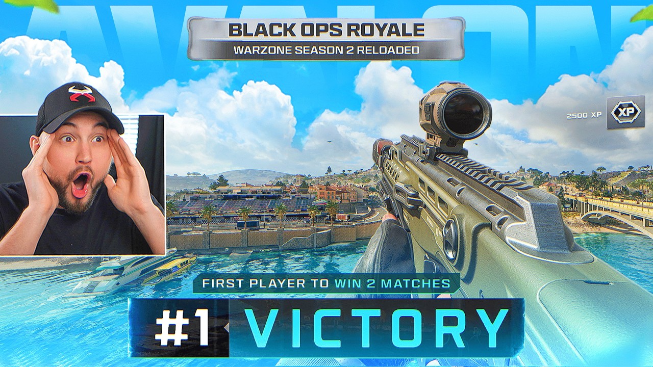 My FIRST WINS on NEW WARZONE BLACKOUT 2 MAP! (Black Ops Royale Gameplay