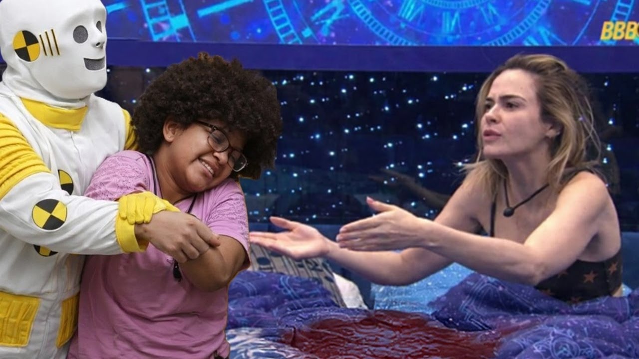 ANA PAULA GRITA DE DESESPERO, PEDE AJUDA DA PRODUÇÃO APÓS MILENA DEIXAR A CAMA TODA MELADA DE SANGUE