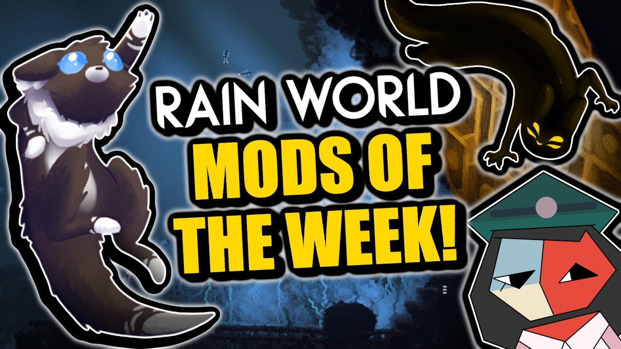Noir Is BACK! Last Wish Is OUT!? 🐈&zwj;⬛ | Rain World Mods Of The Week
