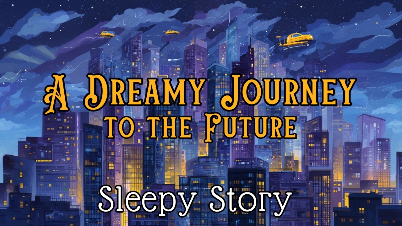 🌧️ RAINY STORY for DEEP SLEEP: A Dreamy Journey to the Future | A Relaxing Sleepy Story with Rain