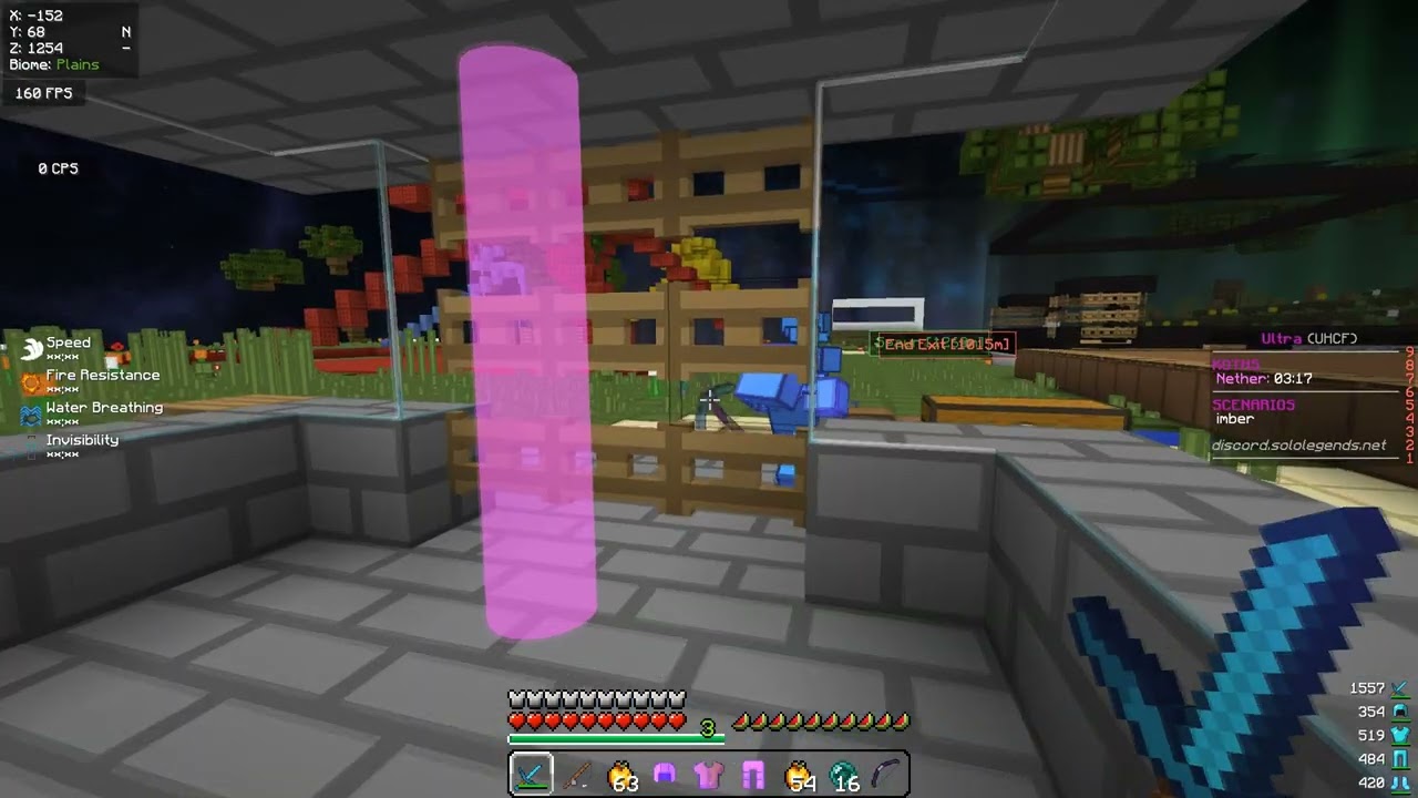 Asi Es Jugar Minecraft Uhcf Por Primera Vez Muy Dificil Sololegends