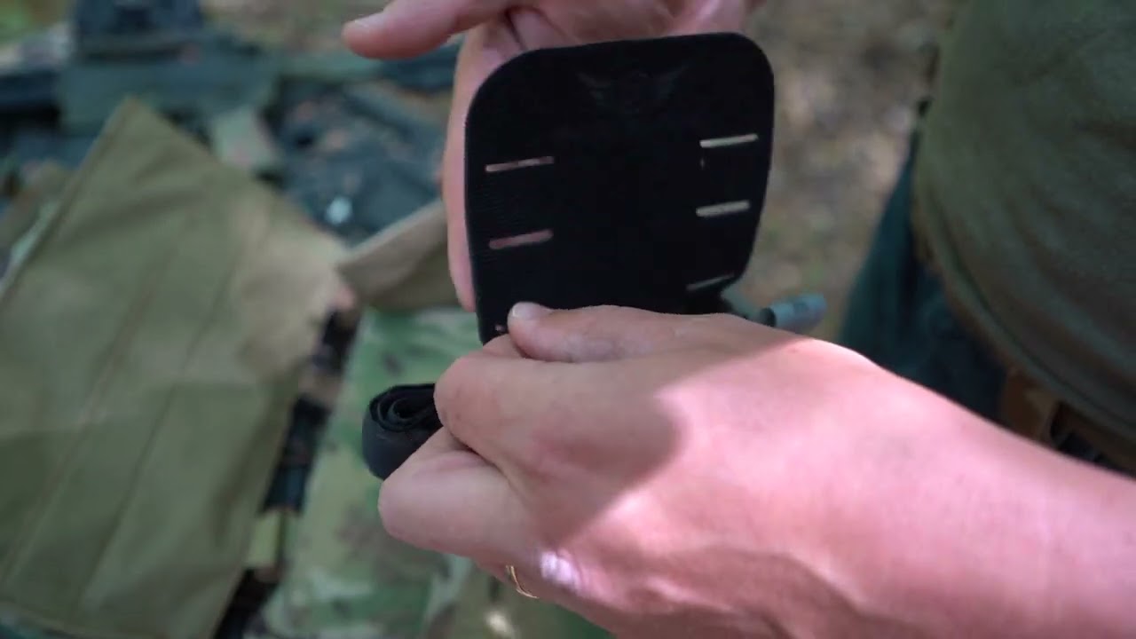 How To Use The Dangler With The Blue Alpha Tourniquet Holder