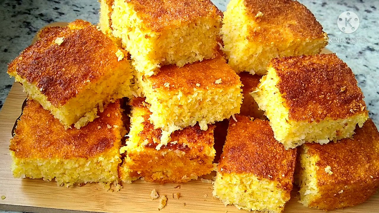 Bolo de Bagaço de Milho