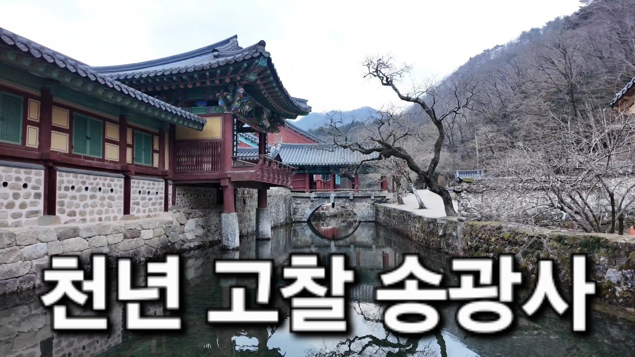 한국 3대 사찰 송광사, 천년 고찰의 놀라운 풍경