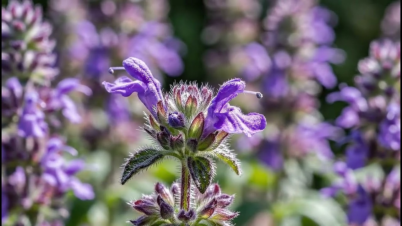 Catmint Time Lapse: Bud to Bloom (Purple)