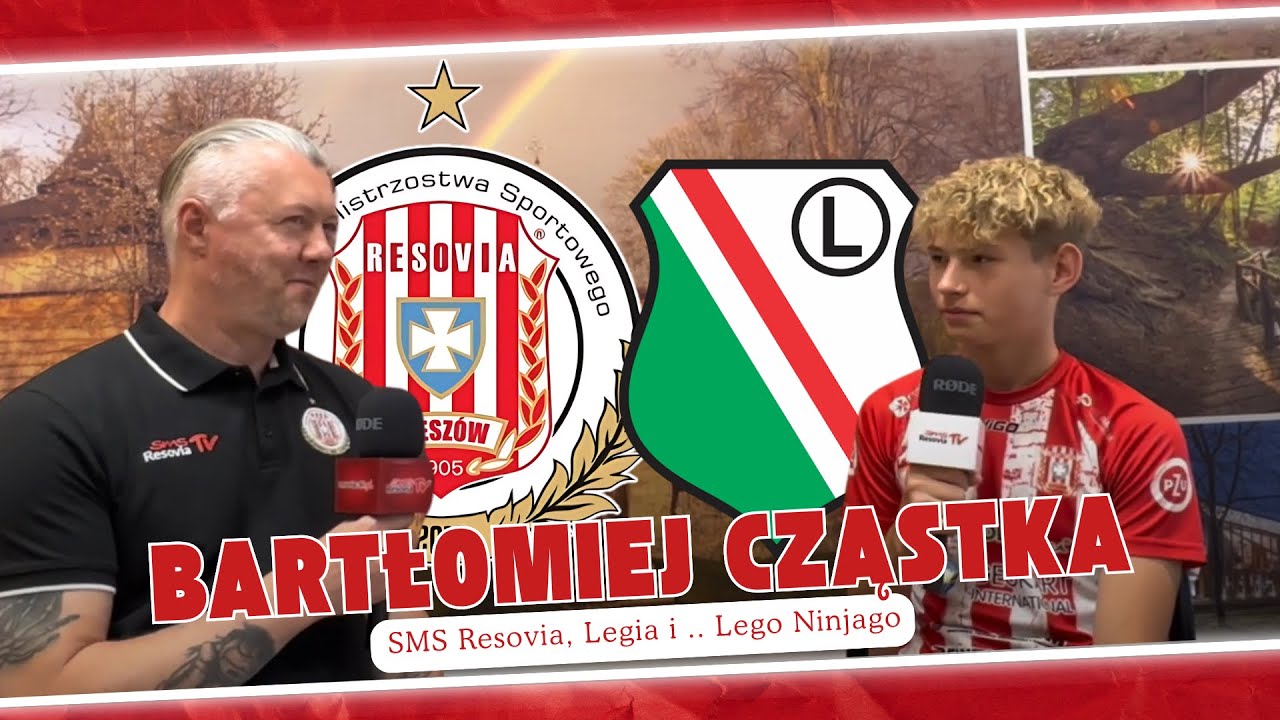 Bartłomiej Cząstka - SMS Resovia, Legia i … Lego Ninjago