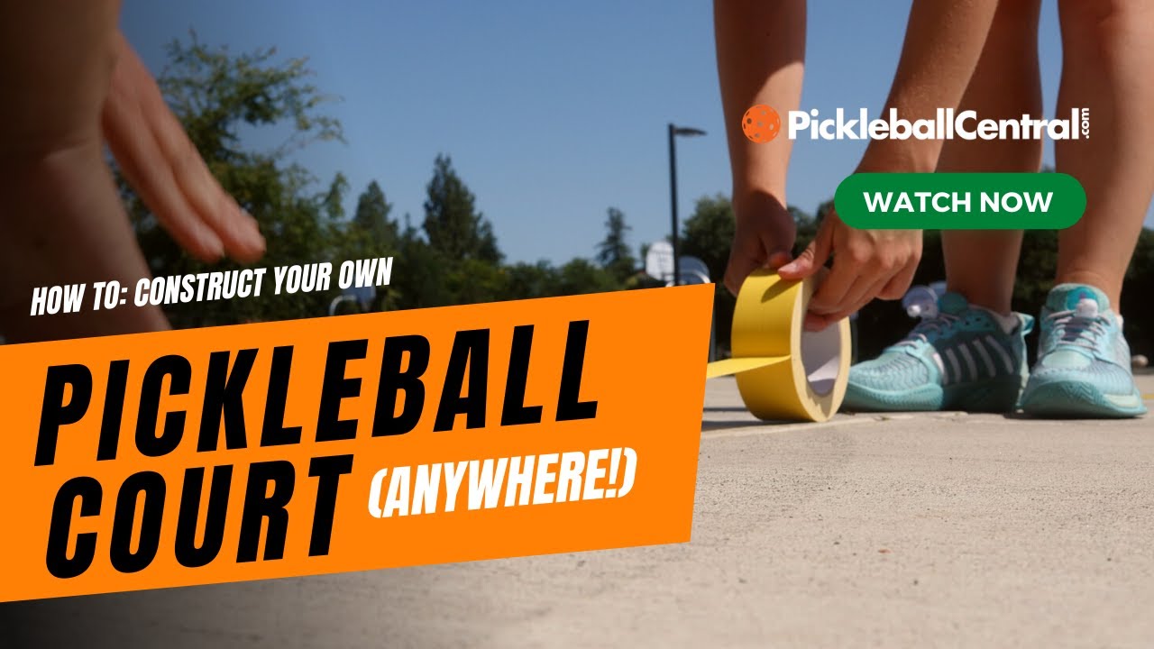 How to Build a Pickleball Court... ANYWHERE!