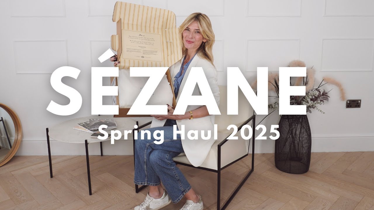 SEZANE SPRING FASHION HAUL 2025 | 8 French Chic Outfits