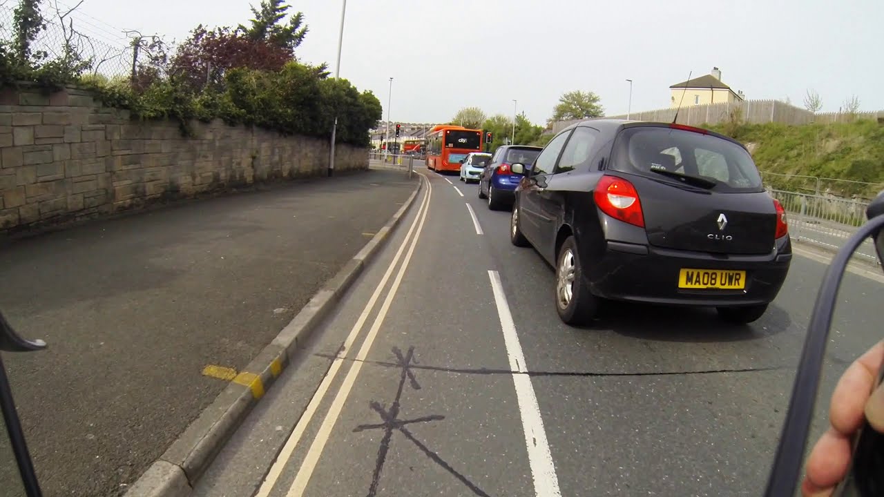 This is what 20 MPH looks like on a bicycle.