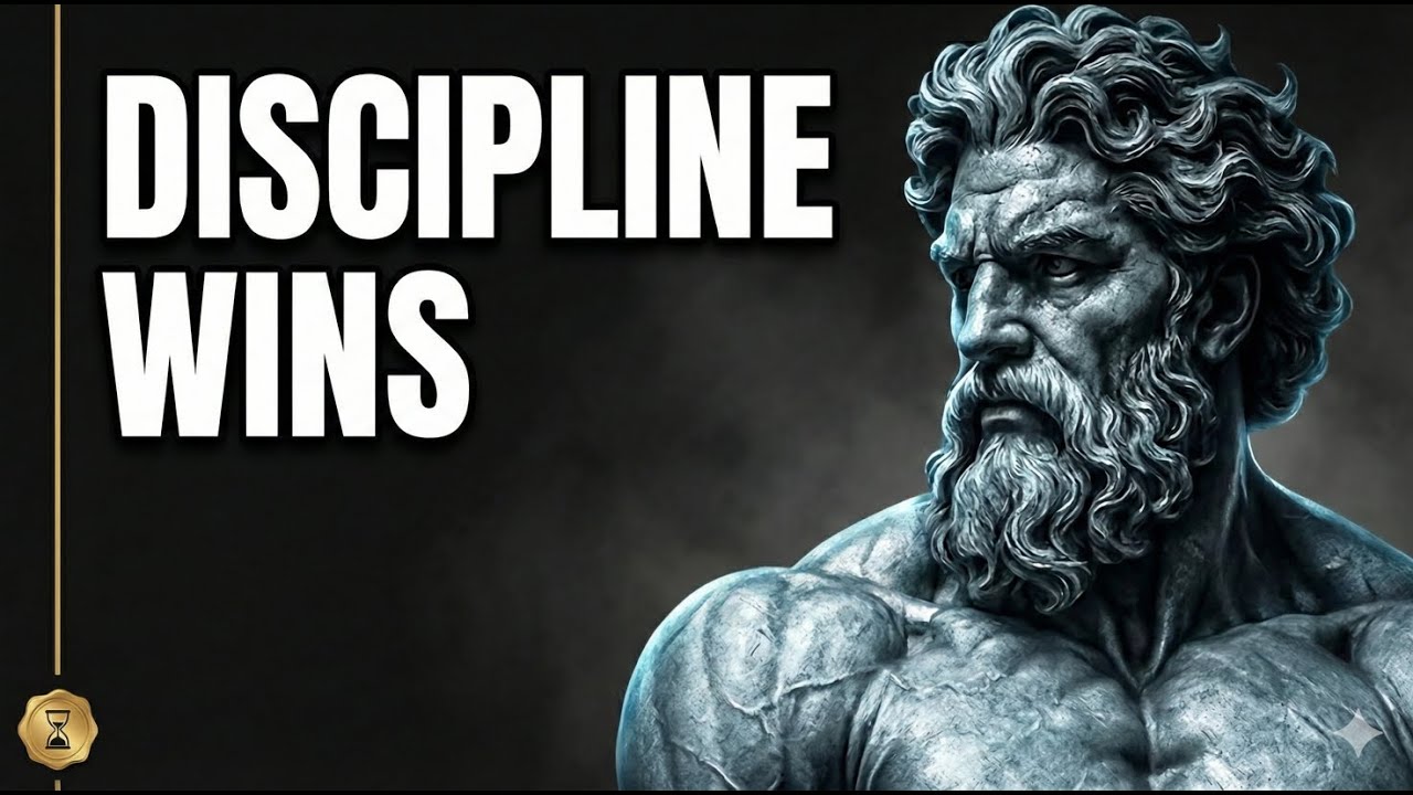 How to Build Discipline When You’re Lazy (Stoicism Explained Simply)