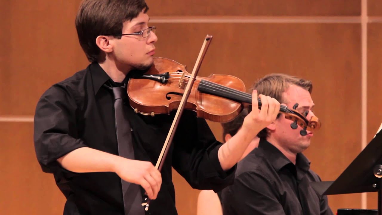 FAURE Violin Sonata No. 1, Op. 13: 1. Allegro Molto - Jesse Munoz, violin - April 2014