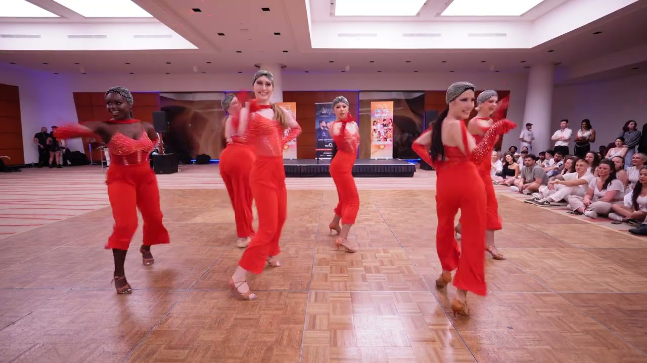 Salsa Fieras Semi Pro Salsa Champions by Sasha Phillips -  Show team London Sensual Days May 2024