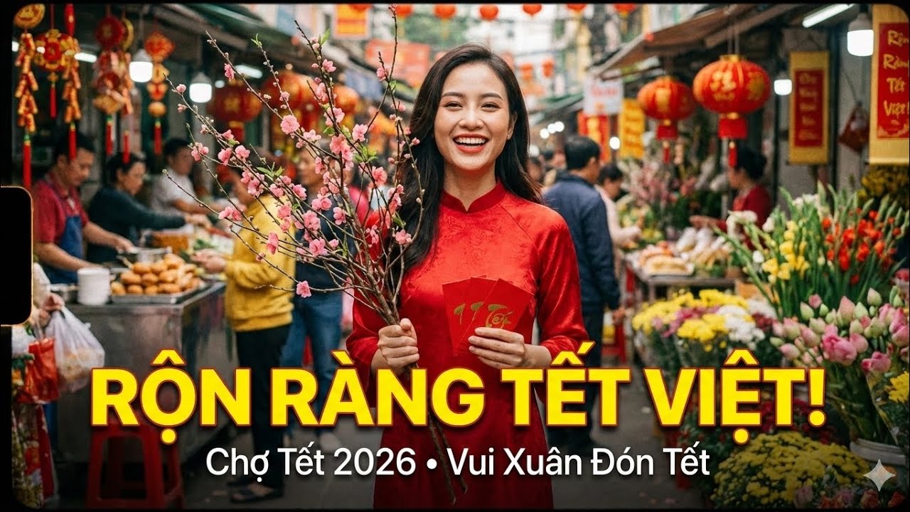 Rộn ràng Tết Việt . Nhạc Tết remix 2026 mới #ronrangtetviet #nhactet2026 #nhacxuan2026
