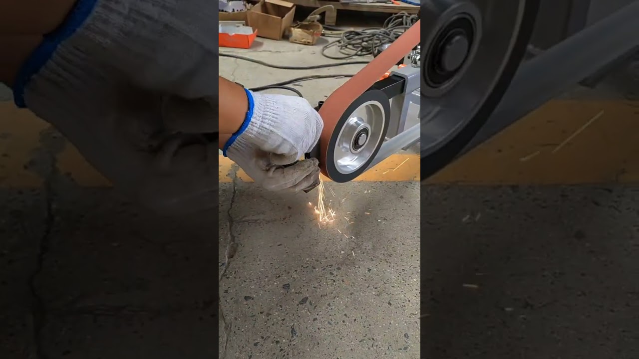 Belt grinder #machine #polisher
