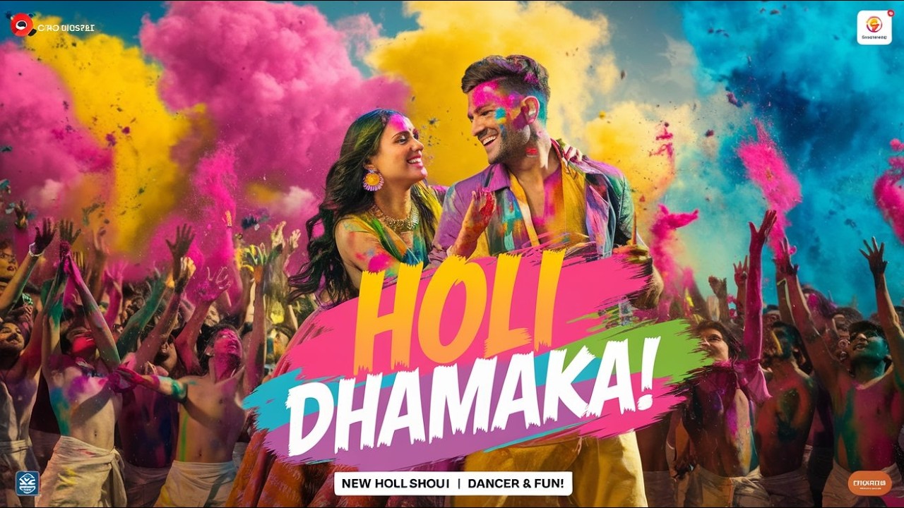 Happy Holi - AI Holi Song | Rang Barse | Holi Khele Raghuveera | Latest Holi Dance Song