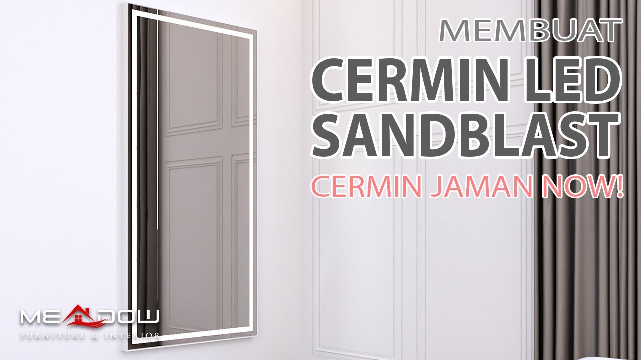 Cara Membuat Cermin Lampu LED Super Terang Tersembunyi