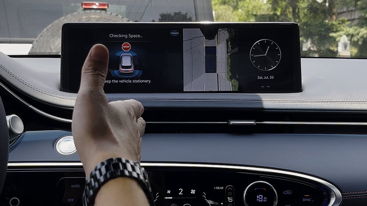 How to use Park Assist in Genesis Vehicles