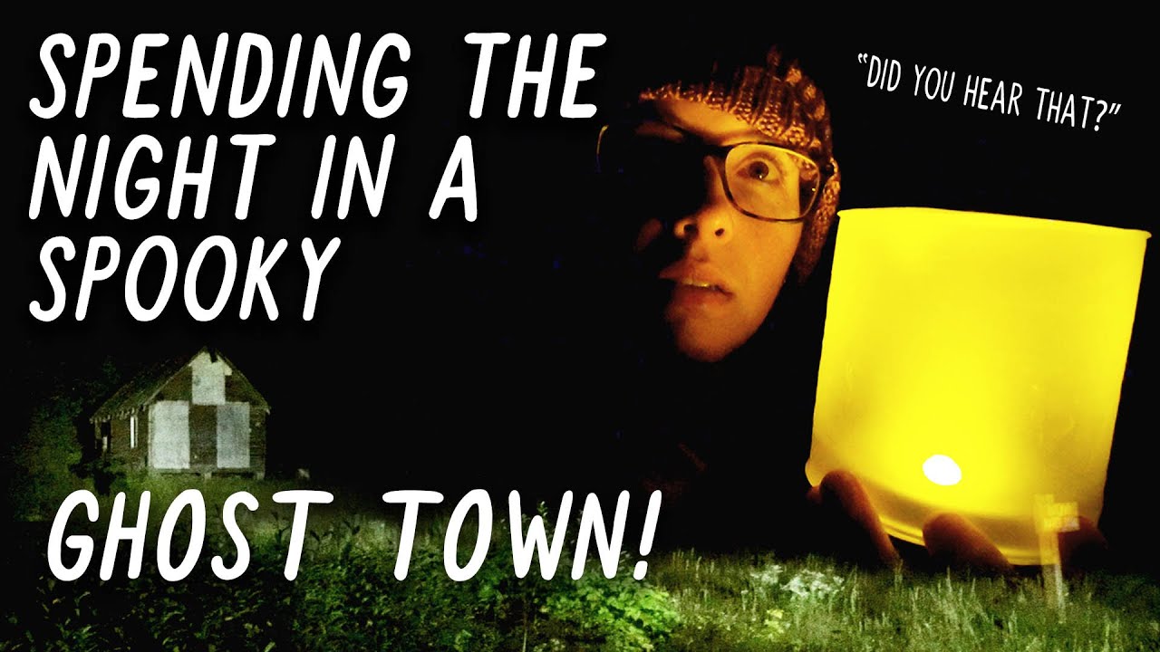 GHOST TOWN! Camping Overnight in an Abandoned Mining Town! | Miranda in the Wild
