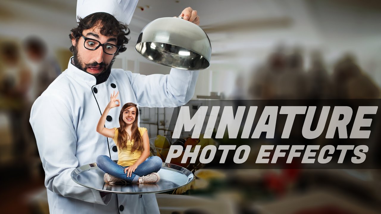 How To Create Miniature Photo Effects - Photoshop Tutorial | Amazing Miniature Style Effects