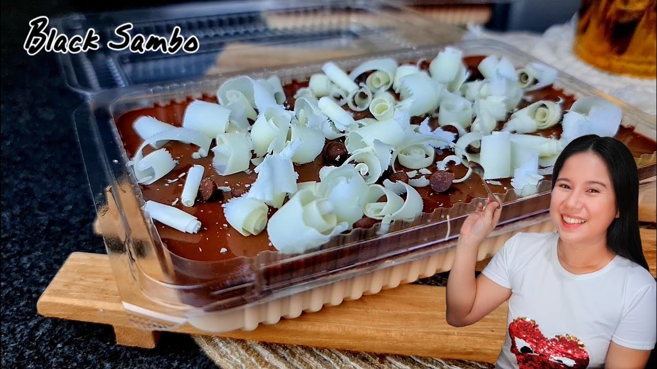 Creamy Black Sambo Dessert Napaka Chocolaty At Sobrang Sarap! Gawin Na Ito Para Maging Negosyo!