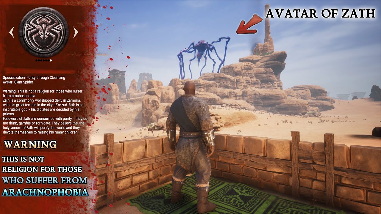Религия Зата Руководство (Conan Exiles)
