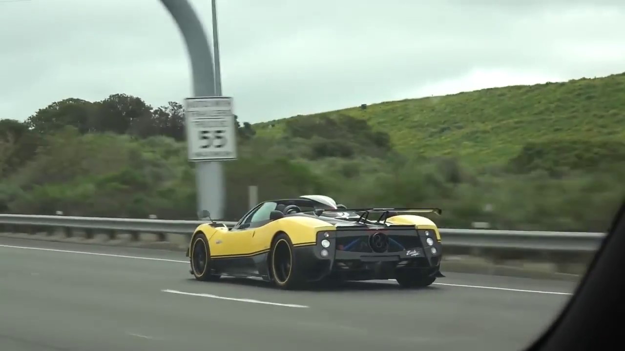 The Pagani Cinque Roadster is a Police Magnet - Effspot