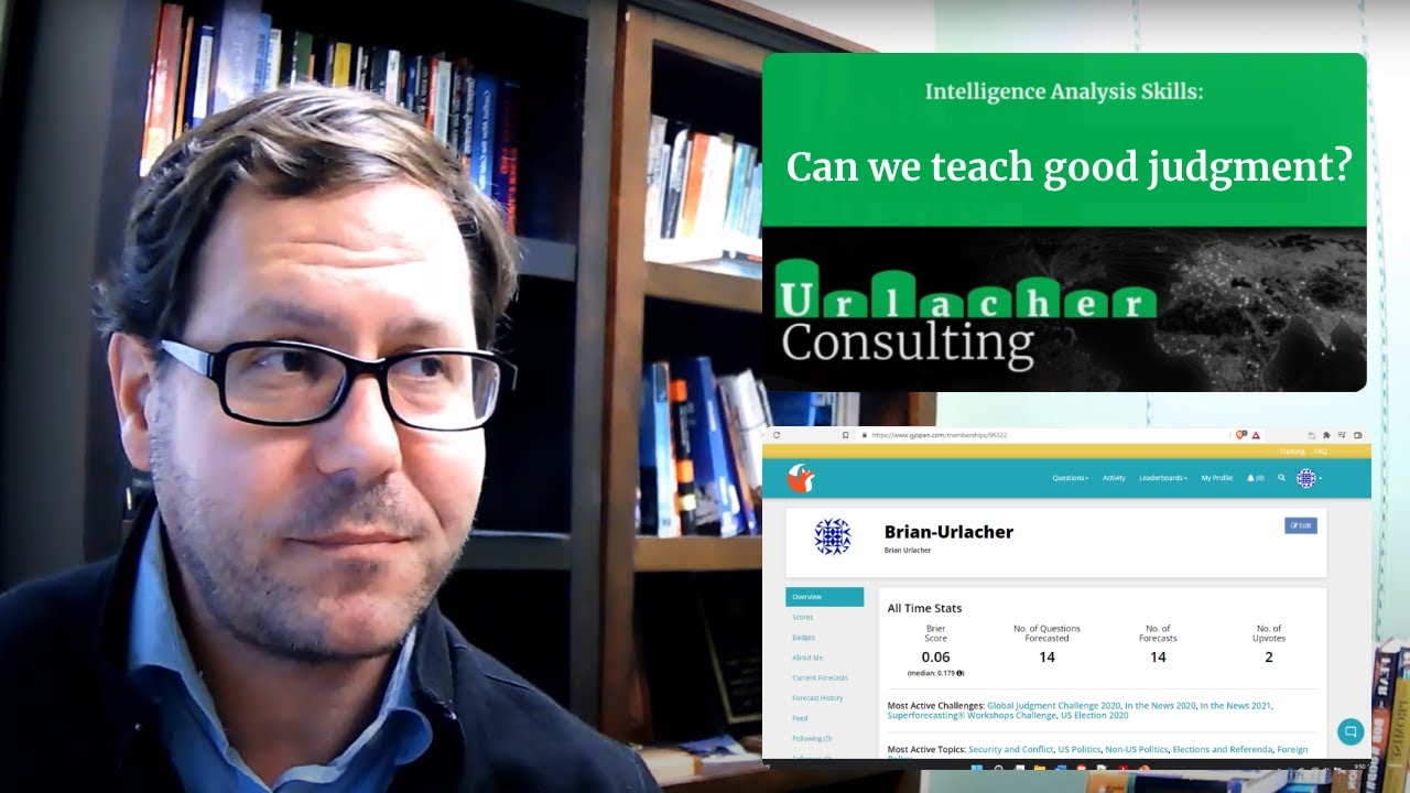 Intelligence Analysis Skills: Can we teach good judgment?