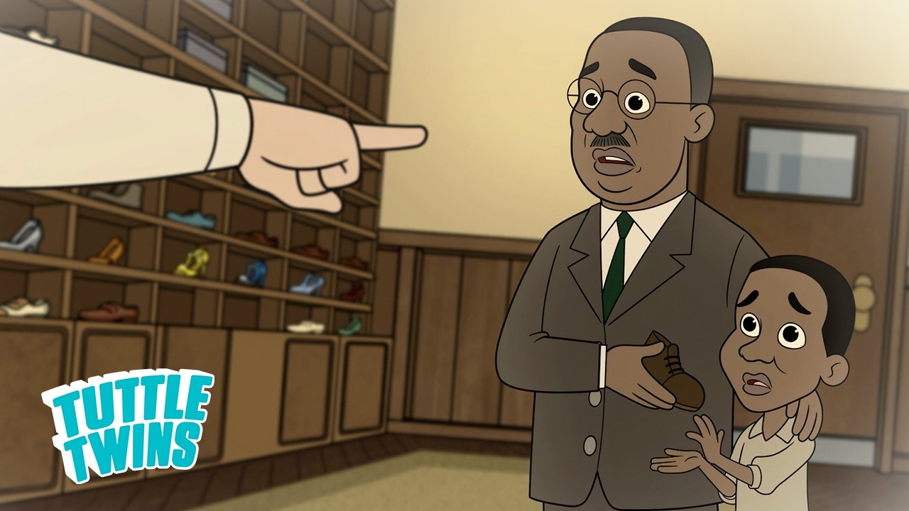 A História de Martin Luther King Jr. e a IGUALDADE | Tuttle Twins em Português | Desenhos Animados