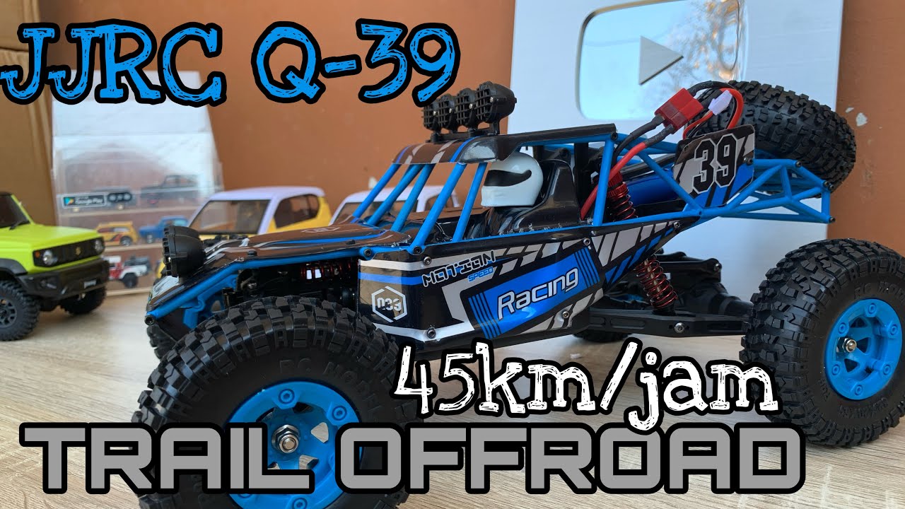 RC Desert OFFROAD JJRC Q39 Blue Ice 1/12 45km/jam