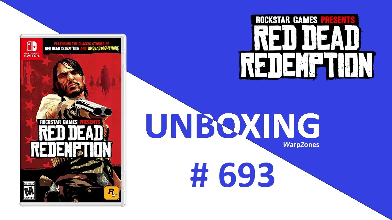 Unboxing / Déballage # 693 Red Dead Redemption [NSW]