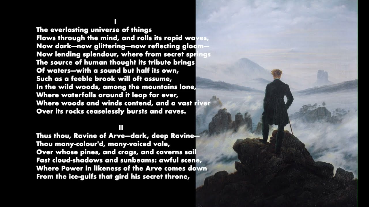Percy Shelley, Mont Blanc