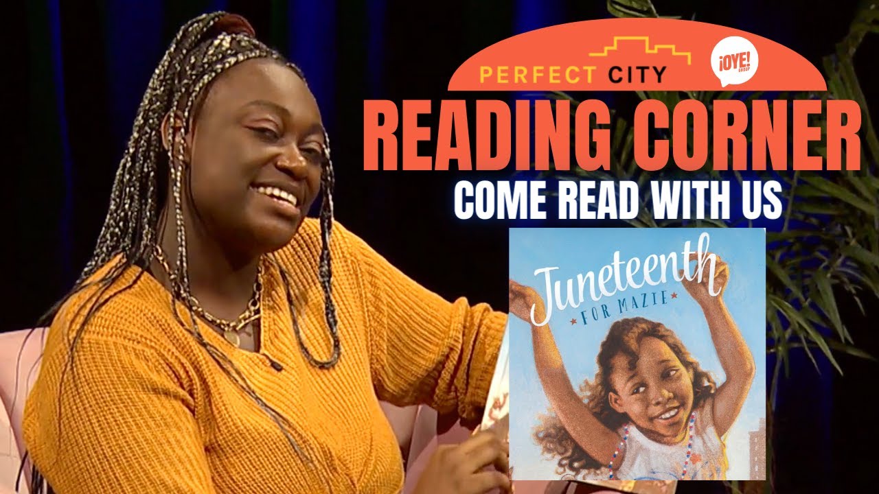 LETS READ: Juneteenth for Mazie by Floyd Cooper at the Reading Corner!