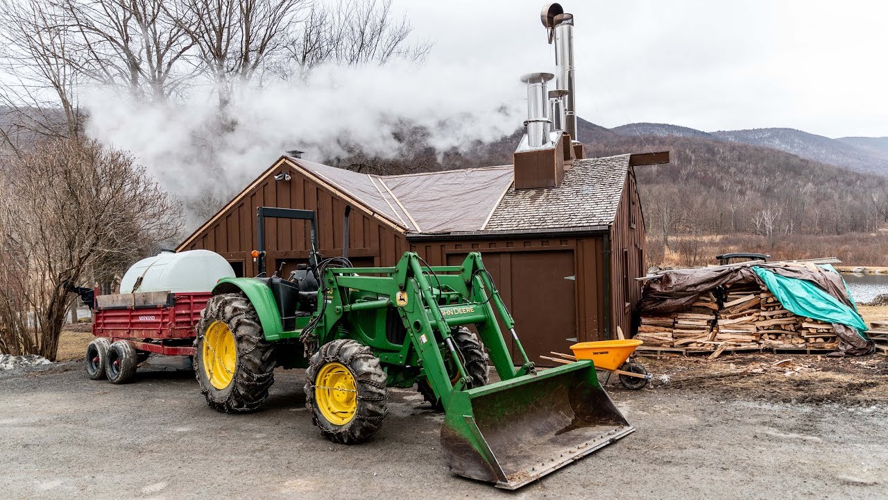 Making Maple Syrup in the Berkshire Mountains